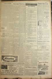 Página do jornal Correio do Ceará de fevereiro de 1950