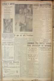 Página do jornal Correio do Ceará de março de 1950