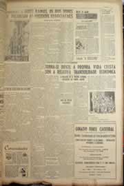 Página do jornal Correio do Ceará de março de 1950