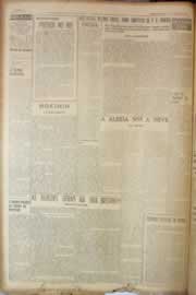 Página do jornal Correio do Ceará de março de 1950