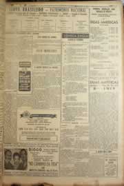 Página do jornal Correio do Ceará de março de 1950