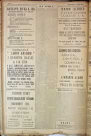 Página do jornal Correio do Ceará de março de 1950