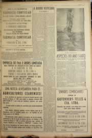 Página do jornal Correio do Ceará de março de 1950
