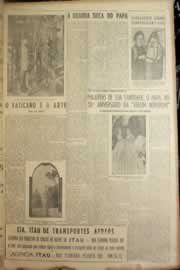 Página do jornal Correio do Ceará de março de 1950