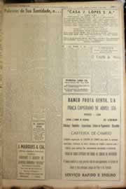 Página do jornal Correio do Ceará de março de 1950