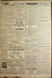 Página do jornal Correio do Ceará de março de 1950