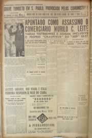 Página do jornal Correio do Ceará de março de 1950