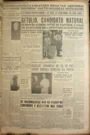 Página do jornal Correio do Ceará de março de 1950