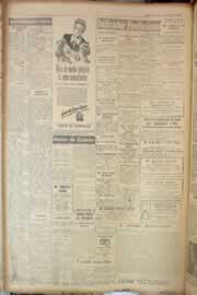 Página do jornal Correio do Ceará de março de 1950