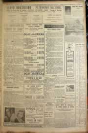 Página do jornal Correio do Ceará de março de 1950