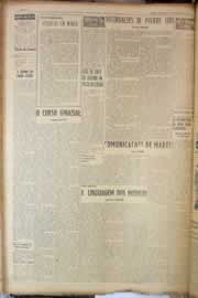 Página do jornal Correio do Ceará de março de 1950