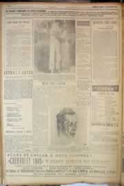 Página do jornal Correio do Ceará de março de 1950