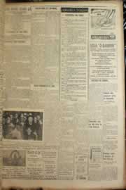 Página do jornal Correio do Ceará de março de 1950