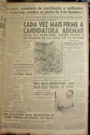 Página do jornal Correio do Ceará de março de 1950