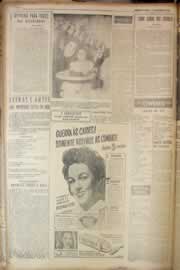 Página do jornal Correio do Ceará de março de 1950
