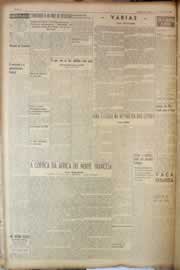Página do jornal Correio do Ceará de março de 1950