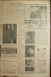 Página do jornal Correio do Ceará de março de 1950