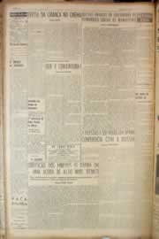 Página do jornal Correio do Ceará de março de 1950