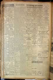 Página do jornal Correio do Ceará de março de 1950