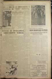 Página do jornal Correio do Ceará de março de 1950
