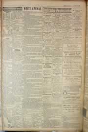 Página do jornal Correio do Ceará de abril de 1950