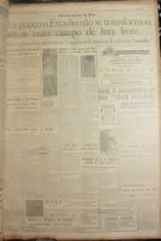 Página do jornal Correio do Ceará de abril de 1950