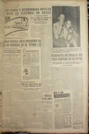 Página do jornal Correio do Ceará de abril de 1950