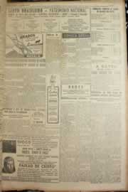 Página do jornal Correio do Ceará de abril de 1950