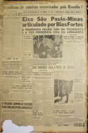 Página do jornal Correio do Ceará de abril de 1950