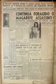 Página do jornal Correio do Ceará de abril de 1950