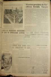 Página do jornal Correio do Ceará de abril de 1950