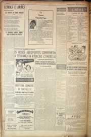 Página do jornal Correio do Ceará de abril de 1950