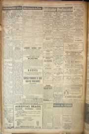 Página do jornal Correio do Ceará de abril de 1950