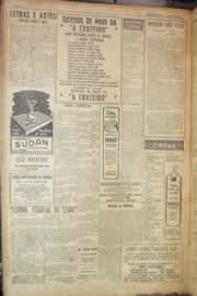 Página do jornal Correio do Ceará de maio de 1950
