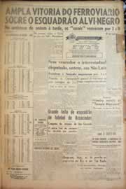 Página do jornal Correio do Ceará de maio de 1950