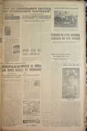 Página do jornal Correio do Ceará de maio de 1950