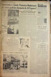 Página do jornal Correio do Ceará de maio de 1950