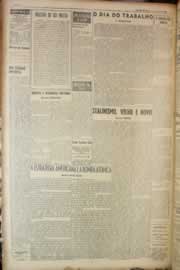 Página do jornal Correio do Ceará de maio de 1950