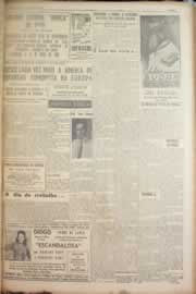 Página do jornal Correio do Ceará de maio de 1950