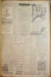 Página do jornal Correio do Ceará de maio de 1950