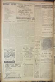 Página do jornal Correio do Ceará de maio de 1950