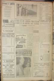 Página do jornal Correio do Ceará de maio de 1950