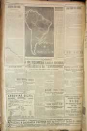 Página do jornal Correio do Ceará de maio de 1950