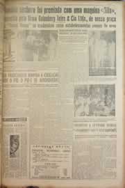 Página do jornal Correio do Ceará de junho de 1950