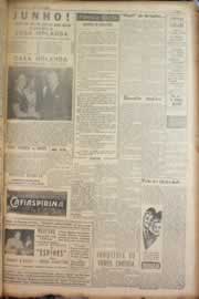 Página do jornal Correio do Ceará de junho de 1950