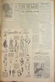 Página do jornal Correio do Ceará de junho de 1950