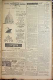 Página do jornal Correio do Ceará de junho de 1950