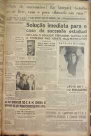 Página do jornal Correio do Ceará de junho de 1950