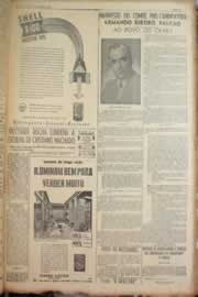 Página do jornal Correio do Ceará de junho de 1950