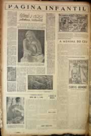 Página do jornal Correio do Ceará de junho de 1950